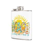 ビーチ |夕日 フラスク (左)