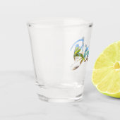 ビーチ-小グラス ショットグラス (左)