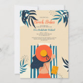 ビーチ 招待状 (正面)
