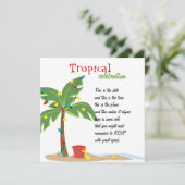 ビーチ 招待状 (スタンド正面)