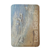 ビーチ/沿岸装飾の浜鳥 バスマット (正面縦)