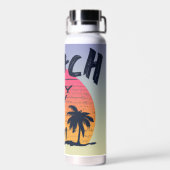 ビーチ/沿岸/熱帯/ハワイアン ウォーターボトル (背面)