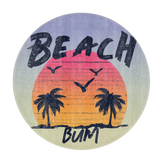 ビーチ/沿岸/熱帯/ハワイアン カッティングボード (正面)