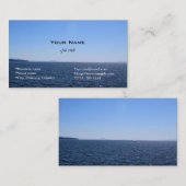 ビーチ・海・空の名刺 名刺 (正面/裏面)