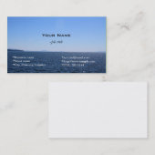 ビーチ・海・空の名刺 名刺 (正面/裏面)