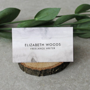 ビーチ 砂浜 水彩抽象 ベージュ プロフェッショナル 名刺