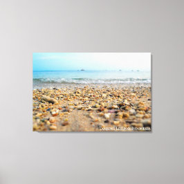 ビーチ 砂浜 海岸 海 風景 旅行 写真 キャンバスプリント