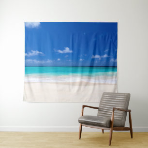 ビーチ 砂 サーフ オーシャン 海 背景 フォトブース タペストリー