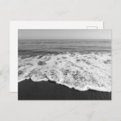 ビーチ/砂/波 ポストカード (正面/裏面)