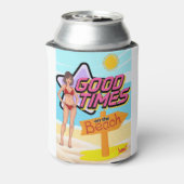 ビーチ 缶クーラー (缶裏面)