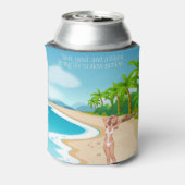 ビーチ 缶クーラー (缶裏面)