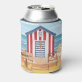 ビーチ 缶クーラー (缶裏面)