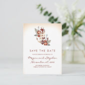 ビーチ-航海のフローラいかり日付の保存 案内ポストカード (スタンド正面)