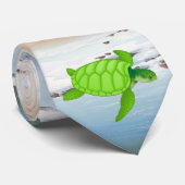 ビーチ-1の日 ネクタイ (ロール)