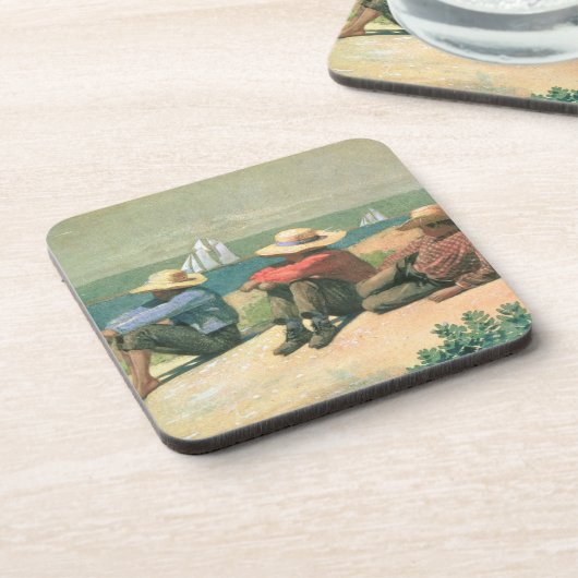 ビーチ、1875年(w/c) コースター (左側)