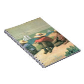 ビーチ、1875年(w/c) ノートブック (右側)