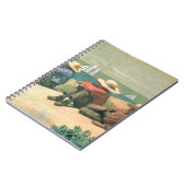 ビーチ、1875年(w/c) ノートブック (左側)