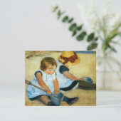 ビーチ(1884年)のメリーCassatt子供 招待状 (スタンド正面)