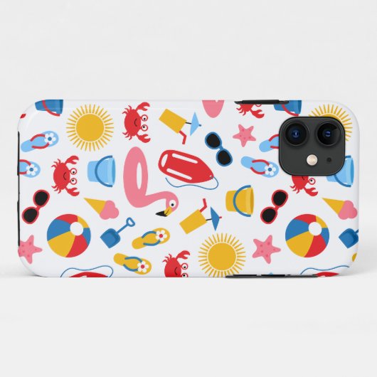 ビーチ Case-Mate iPhoneケース (裏面(横))