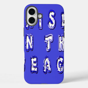 ビーチ iPhone 16 PLUSケース