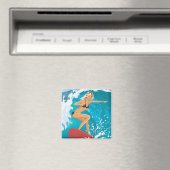 ビーチ_girl_2.ai マグネット (インサイチュ (食洗機))