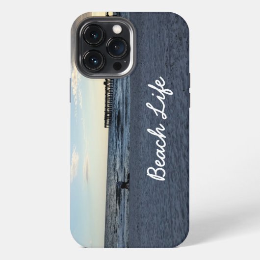 ビーチ iPhoneケース (裏面)