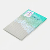 ビーチ, Rabbit, DIY Nameメッセージ写真,罫線 ポストイット (アングル)