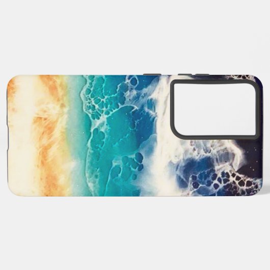 ビーチ SAMSUNG GALAXYケース (左側面)