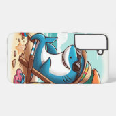 ビーチ SAMSUNG GALAXYケース (裏面横)
