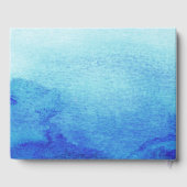 ビーチ | Starfish Water Color 結婚's Guest Book ゲストブック (裏面)