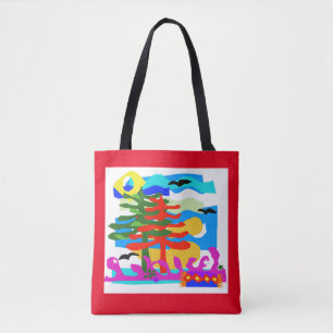 ビーチ- Sun & Surf – オーストラリア – 青 トートバッグ