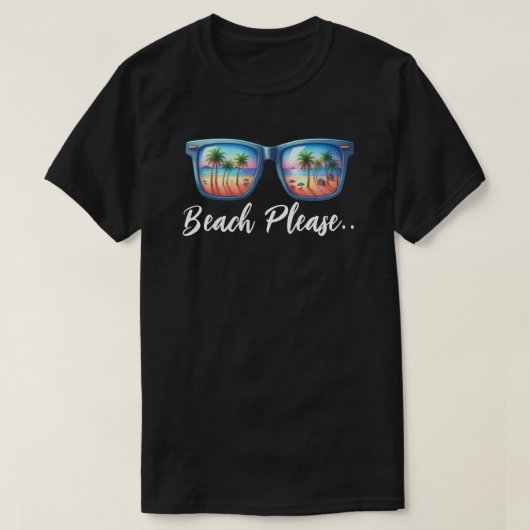 ビーチ Tシャツ (デザイン正面)