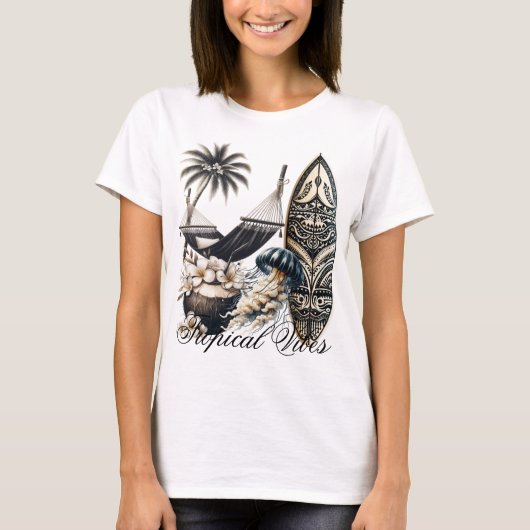 ビーチ Tシャツ (正面)