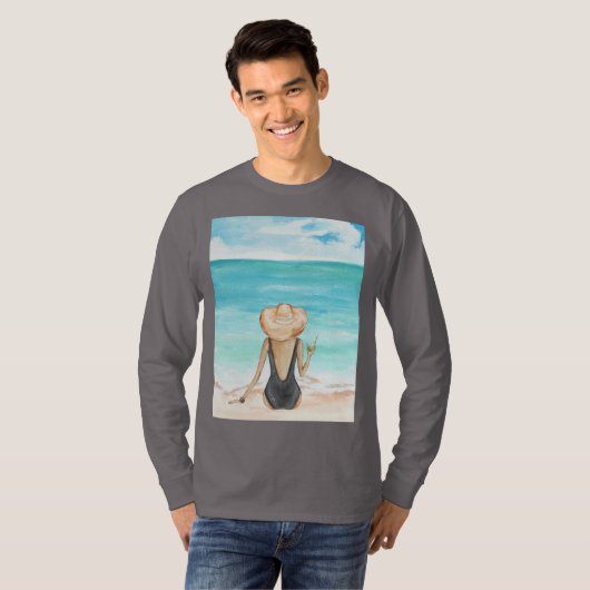 ビーチ Tシャツ (正面フル)