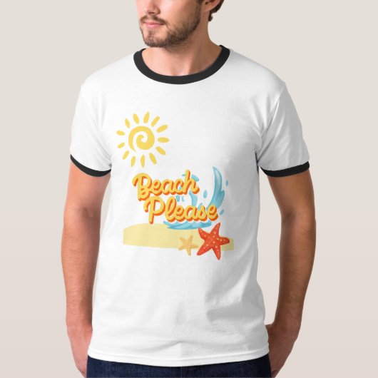 ビーチ Tシャツ (正面)