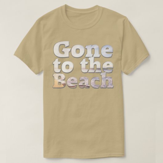 ビーチ Tシャツ (デザイン正面)