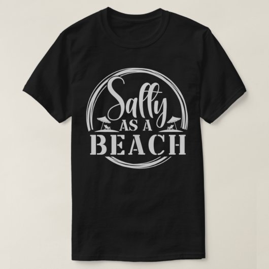 ビーチ Tシャツ (デザイン正面)