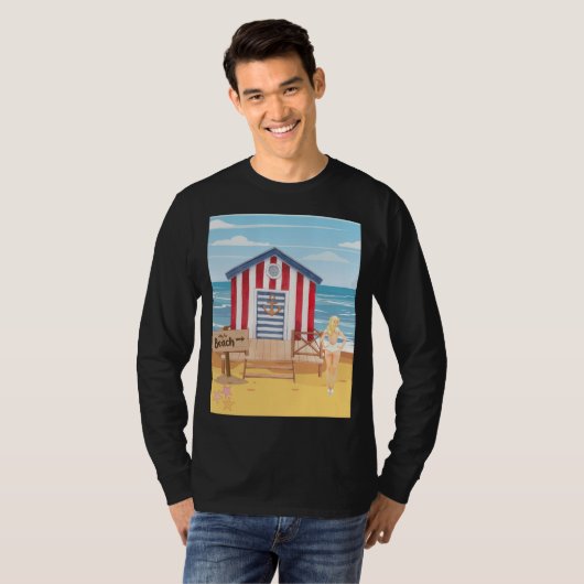 ビーチ Tシャツ (正面フル)