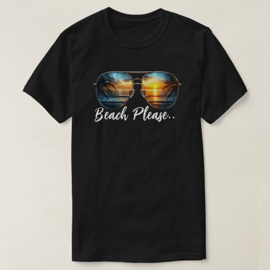 ビーチ Tシャツ (デザイン正面)