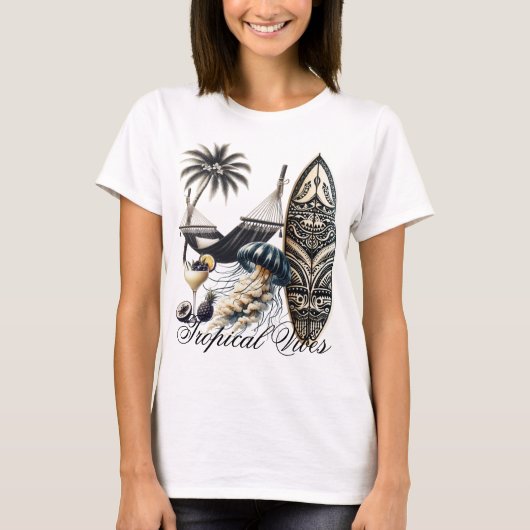 ビーチ Tシャツ (正面)