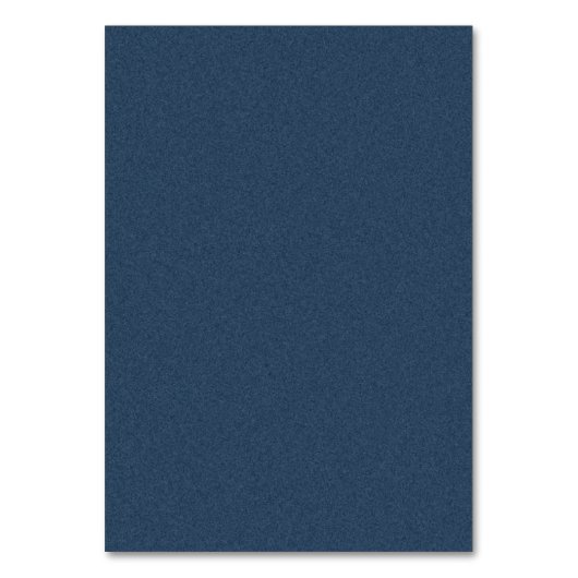 ビーチAmoreの青いシーティングカード テーブルナンバー (裏面)