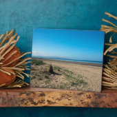 ビーチAt Troon Scotlandポストカード フォトプラーク (側面)