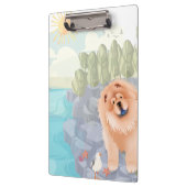 ビーチCHOWアクリルクリップボード クリップボード (左)