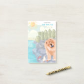 ビーチCHOW付箋 ポストイット (デスク上)