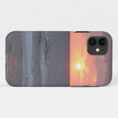 ビーチiPhoneケースの日の出 Case-Mate iPhoneケース (裏面(横))