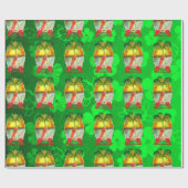 ビーチMele Kalikimaka ラッピングペーパー (フラット)