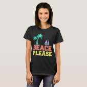 ビーチPleaseキッズビーチ Tシャツ (正面フル)