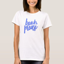 ビーチPleaseタンクトップ Tシャツ