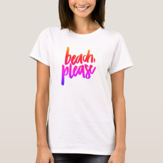 ビーチPleaseタンクトップ Tシャツ