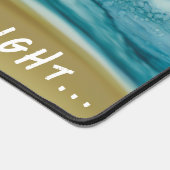 ビーチPlease Desk Mat デスクマット (コーナー)